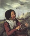 Portrait de Fisher Girl Siècle d’or néerlandais Frans Hals